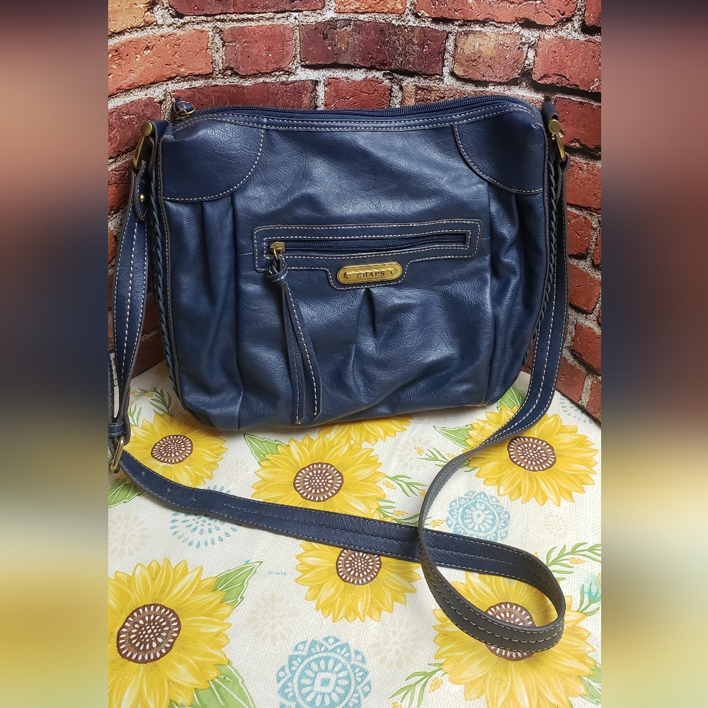 Blue Chaps Bag